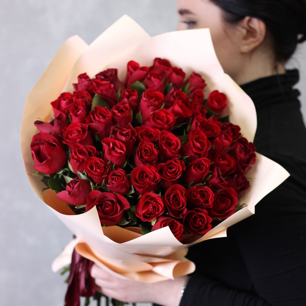 букет из 51 красной розы